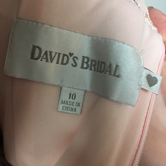 David’s Bridal Bridesmaid Dress - Picture 4 of 4